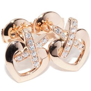 Chaumet Liens de Chaumet K18PG Diamond Earrings